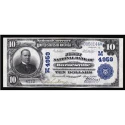Barnesville, MN. $10 1902 Plain Back. Fr. 631. The FNB. Charter #(M)4959. PMG Gem Uncirculated 65