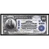Image 1 : Barnesville, MN. $10 1902 Plain Back. Fr. 631. The FNB. Charter #(M)4959. PMG Gem Uncirculated 65