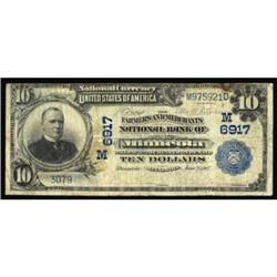 Minneota, MN. $10 1902 Plain Back. Fr. 624. The Farmers and Merchants NB. Charter #(M)6917. VG.