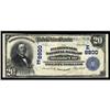 Image 1 : Atlantic City, NJ. $20 1902 Plain Back. Fr. 652. The Boardwalk NB. Charter #(E)8800. Very Fine.
