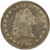 1795 Flowing Hair $1. B-5, BB-27 Rarity-1 Three Leaves VF Details-Scratched Improperly Cleaned (NCS)