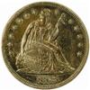 Image 1 : 1863 Seated Liberty Silver Dollar. Net AU-50 (ANACS). Unc Details--Cleaned, Retoned.
