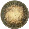 Image 2 : 1872 Seated Liberty Silver Dollar. AU Details--Improperly Cleaned (NCS).
