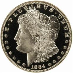 1884 Morgan Silver Dollar. Proof-68 * Ultra Cameo (NGC).