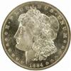 1884-O Morgan Silver Dollar. MS-66 PL (NGC).