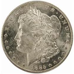 1885-CC Morgan Silver Dollar. MS-63 (PCGS).