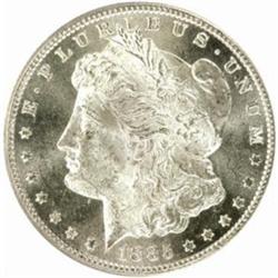 1885-CC Morgan Silver Dollar. MS-63 (PCGS).