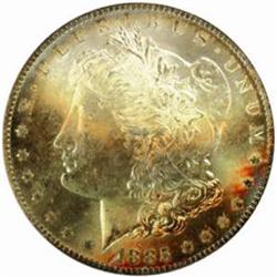 1885-O Morgan Silver Dollar. MS-66 (PCGS).