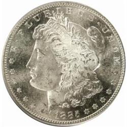 1885-S Morgan Silver Dollar. MS-64 (PCGS).