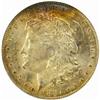 1887/6-O Morgan Silver Dollar. MS-64 (PCGS).