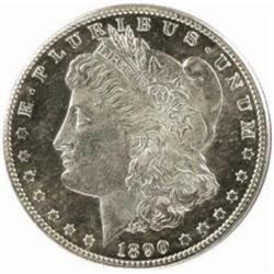 1890-CC Morgan Silver Dollar. MS-63 DMPL (PCGS).