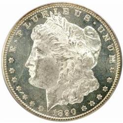 1890-CC Morgan Silver Dollar. MS-62 PL (PCGS).