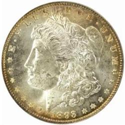 1893 Morgan Silver Dollar. MS-64 (PCGS).