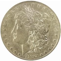 1893-CC Morgan Silver Dollar. VF-35 (PCGS).