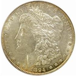 1894 Morgan Silver Dollar. AU-50 (PCGS).