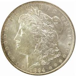 1894-O Morgan Silver Dollar. MS-61 (PCGS).