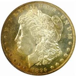 1895-O Morgan Silver Dollar. MS-62 (PCGS).