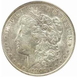 1901 Morgan Silver Dollar. AU-53 (PCGS).