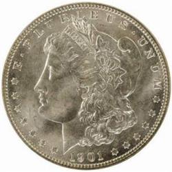 1901-O Morgan Silver Dollar. MS-66 (NGC).
