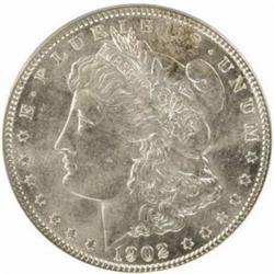 1902 Morgan Silver Dollar. MS-66 (PCGS).
