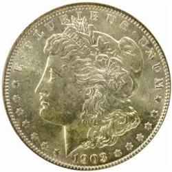 1903-O Morgan Silver Dollar. MS-62 (NGC).
