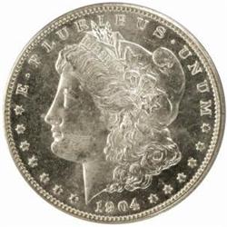 1904-O Morgan Silver Dollar. MS-65 DMPL (PCGS).