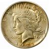1921 Peace Silver Dollar. High Relief. MS-65 (NGC).
