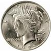 1924 Peace Silver Dollar. MS-66 (NGC).