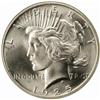 1925 Peace Silver Dollar. MS-66 (NGC).
