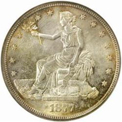 1877-S Trade Dollar. MS-63 (NGC).