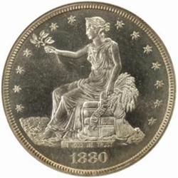 1880 Trade Dollar. Proof-67 Cameo (NGC).
