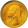 1903 Louisiana Purchase Exposition Gold Dollar. Jefferson Portrait. MS-66 (NGC).