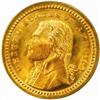 1903 Louisiana Purchase Exposition Gold Dollar. Jefferson Portrait. MS-64 (PCGS).