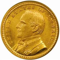 1903 Louisiana Purchase Exposition Gold Dollar. McKinley Portrait. MS-66 (PCGS).