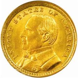 1903 Louisiana Purchase Exposition Gold Dollar. McKinley Portrait. MS-66 (PCGS).