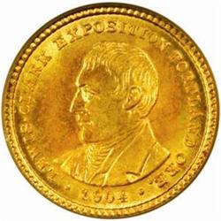 1904 Lewis and Clark Gold Dollar. MS-66 (PCGS).