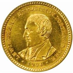 1904 Lewis and Clark Gold Dollar. MS-64 (PCGS).