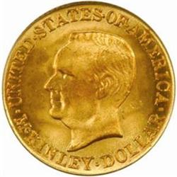1916 McKinley Gold Dollar. MS-66 (PCGS).