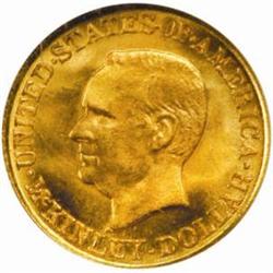 1916 McKinley Gold Dollar. MS-65 (NGC).