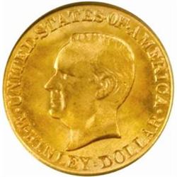 1917 McKinley Gold Dollar. MS-64 (PCGS).