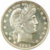 1895 Barber Half Dollar. Proof-66 Cameo (PCGS).