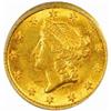 Image 1 : 1854 Gold Dollar. Type I. MS-62 (PCGS).