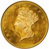 Image 1 : 1864 Gold Dollar. MS-67 (PCGS).