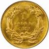 Image 2 : 1873 Gold Dollar. Open 3. MS-63 (PCGS).