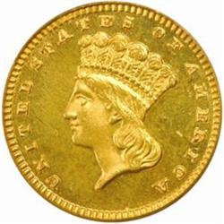 1888 Gold Dollar. Proof-64 (PCGS).