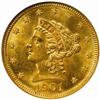 1901 Liberty Quarter Eagle. MS-62 (NGC).