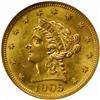 1905 Liberty Quarter Eagle. MS-62 (ANACS).