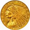 1929 Indian Quarter Eagle. MS-62 (NGC).