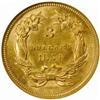 Image 2 : 1854 Three-Dollar Gold Piece. MS-61 (NGC).