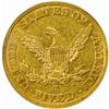 Image 2 : 1844-C Liberty Half Eagle. Winter 7-D, the only known dies. Die State II. AU-50 (PCGS).